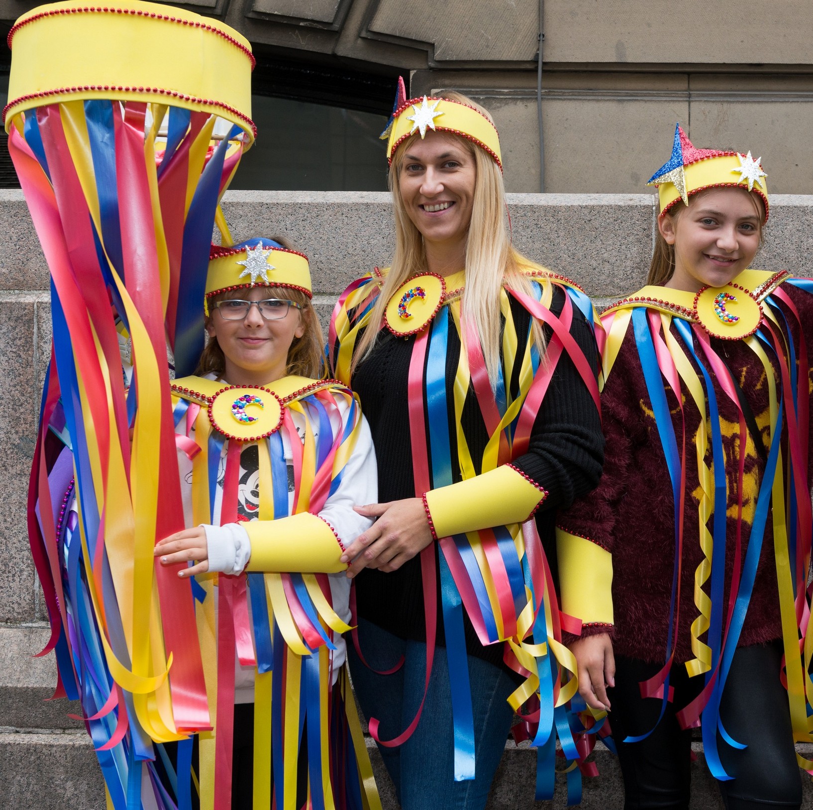 Glasgow Euro Championships Carnival Parade North Lanarkshire Section